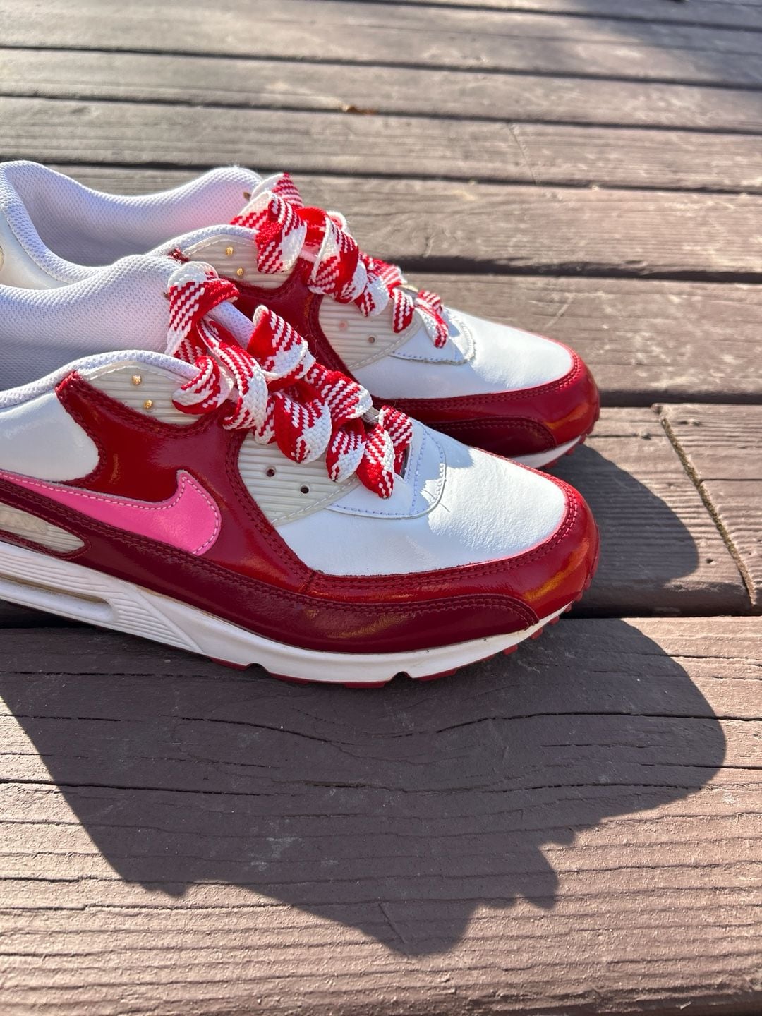 Nike Air Max 90 Valentine's Day 2007 (312052-167) White Red Pink 4