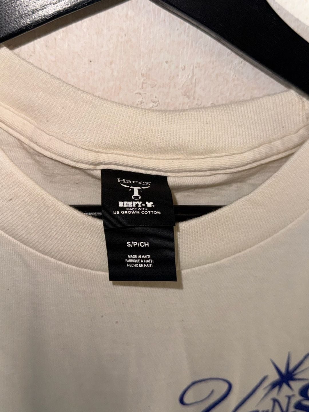 Hanes Beefy-T YoungArts 2025 Graphic Tee Off-White Small 5