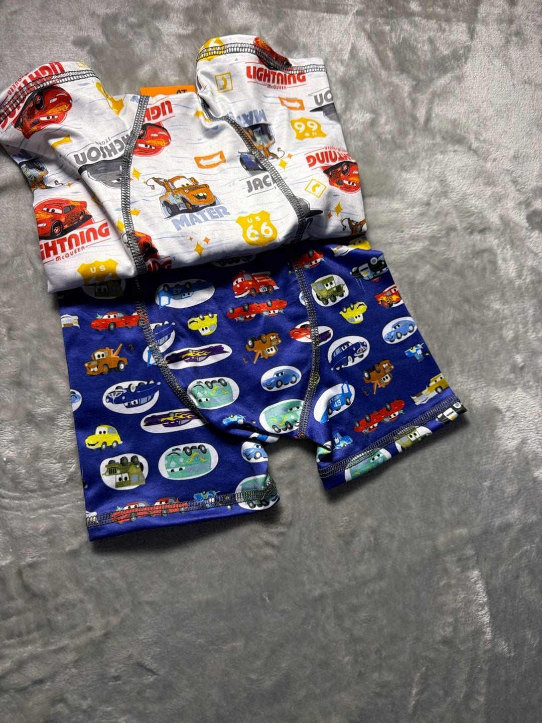 Disney Pixar Cars Boys' Athletic Boxer Briefs 2-Pack Size 4T 2