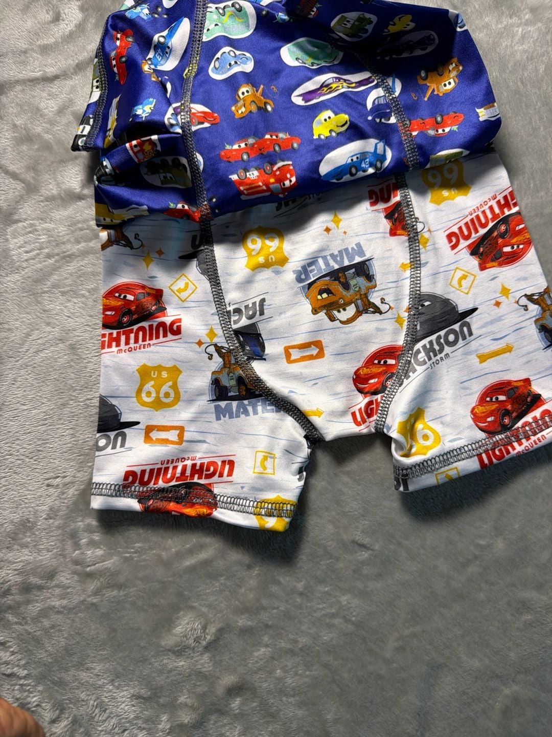 Disney Pixar Cars Boys' Athletic Boxer Briefs 2-Pack Size 4T 4