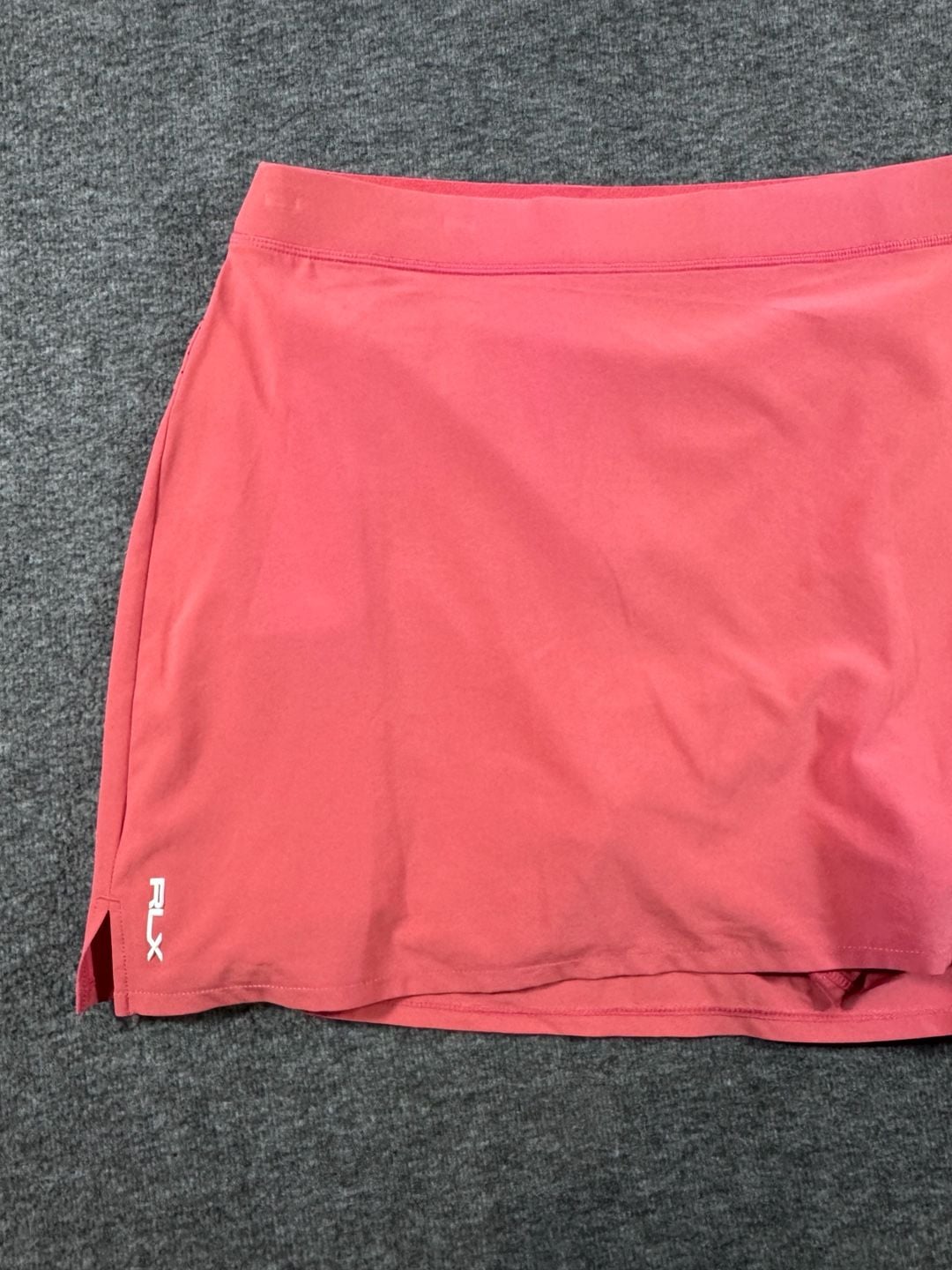NWT RLX Ralph Lauren Women's Maui Red Athletic Golf Skort 7