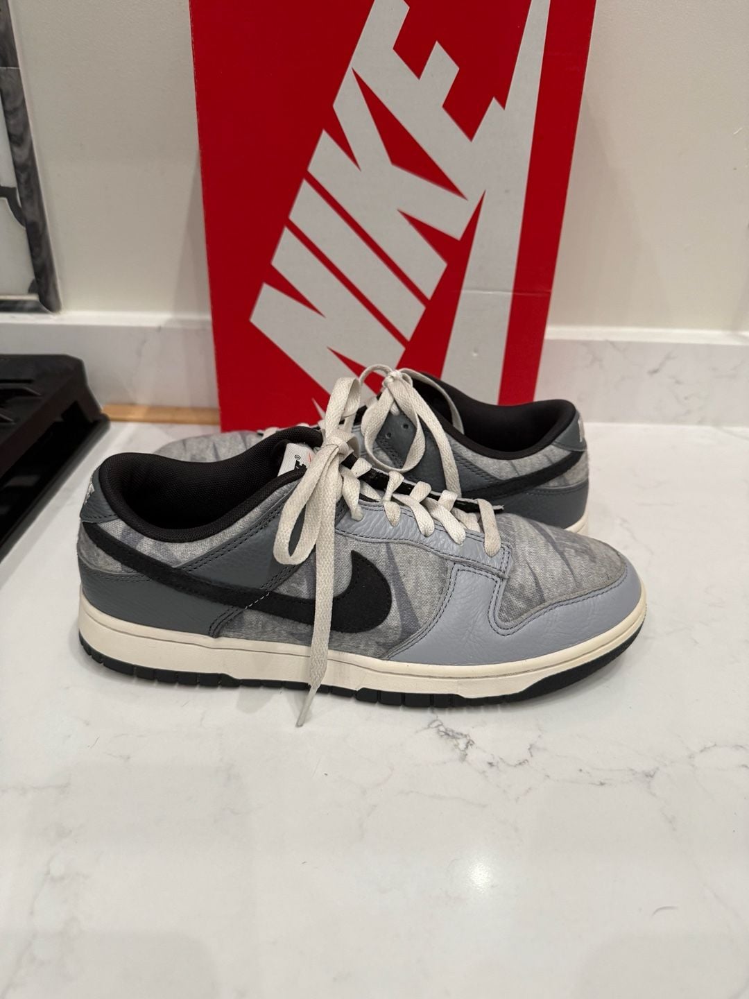 Nike Dunk Low SE Copy Paste Dark Grey Heather Off Noir 3
