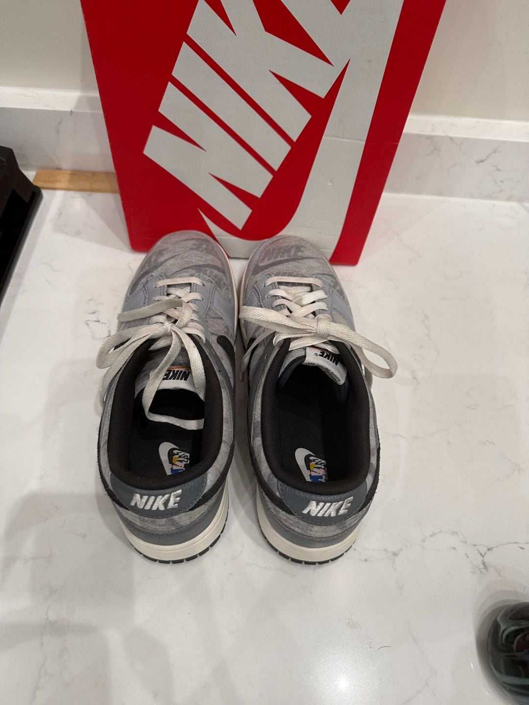 Nike Dunk Low SE Copy Paste Dark Grey Heather Off Noir 4
