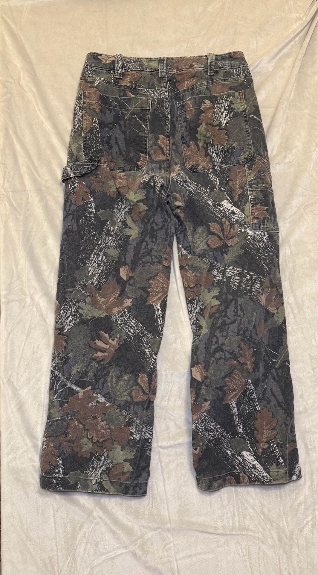 Abercrombie & Fitch Baggy Workwear Camo Carpenter Pants 28x28 5
