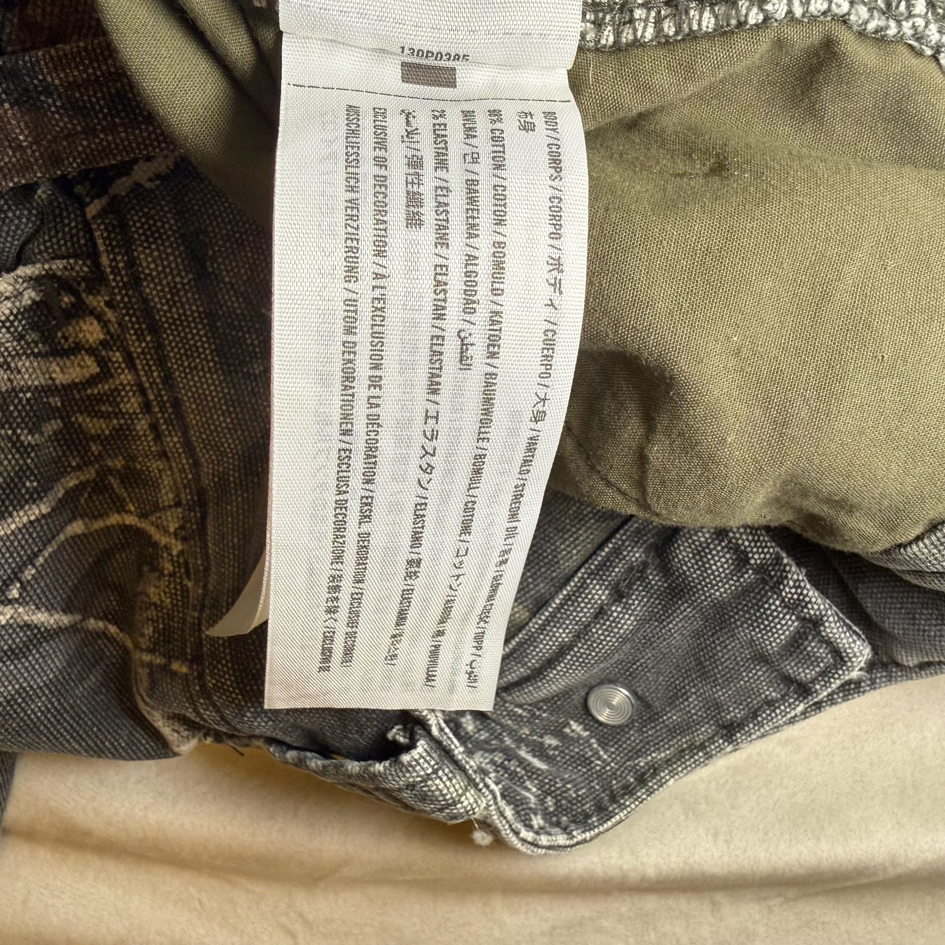 Abercrombie & Fitch Baggy Workwear Camo Carpenter Pants 28x28 7