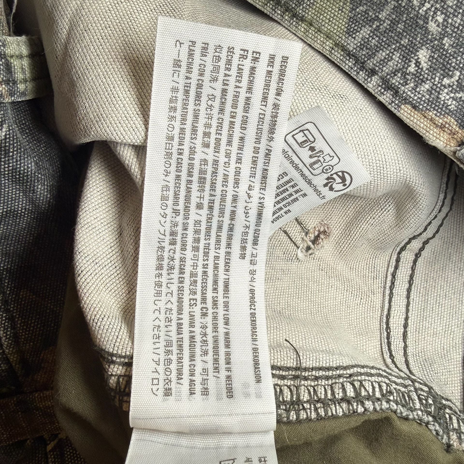 Abercrombie & Fitch Baggy Workwear Camo Carpenter Pants 28x28 8