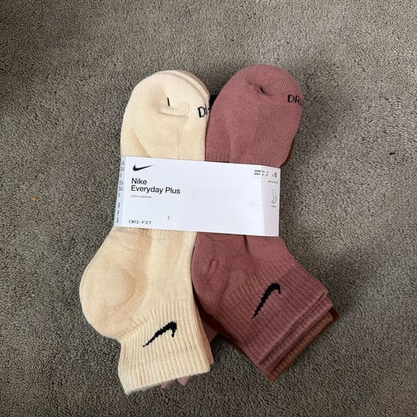 Nike Dri-FIT Everyday Plus Cushion Crew Socks Dri-Fit - 6 Pack - Multi Color - L