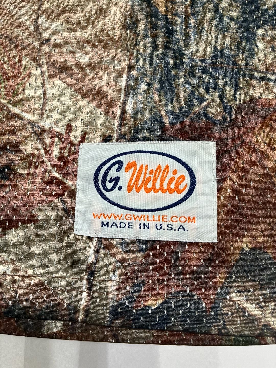 G. Willie Haunted Starbucks Shoplifter Real Tree Camo Mesh Football Jersey 4