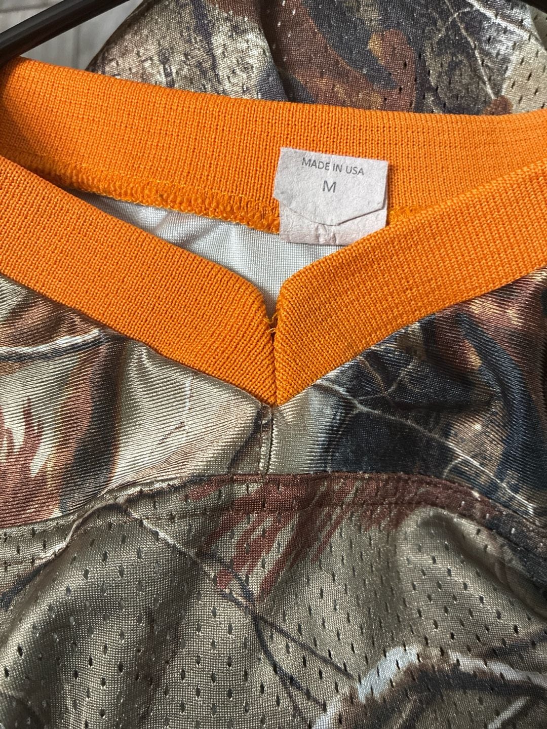 G. Willie Haunted Starbucks Shoplifter Real Tree Camo Mesh Football Jersey 9