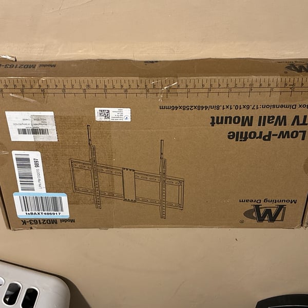 Mounting Dream Low-Profile TV Wall Mount for 42-70 Inch TVs, Model MD2163-K