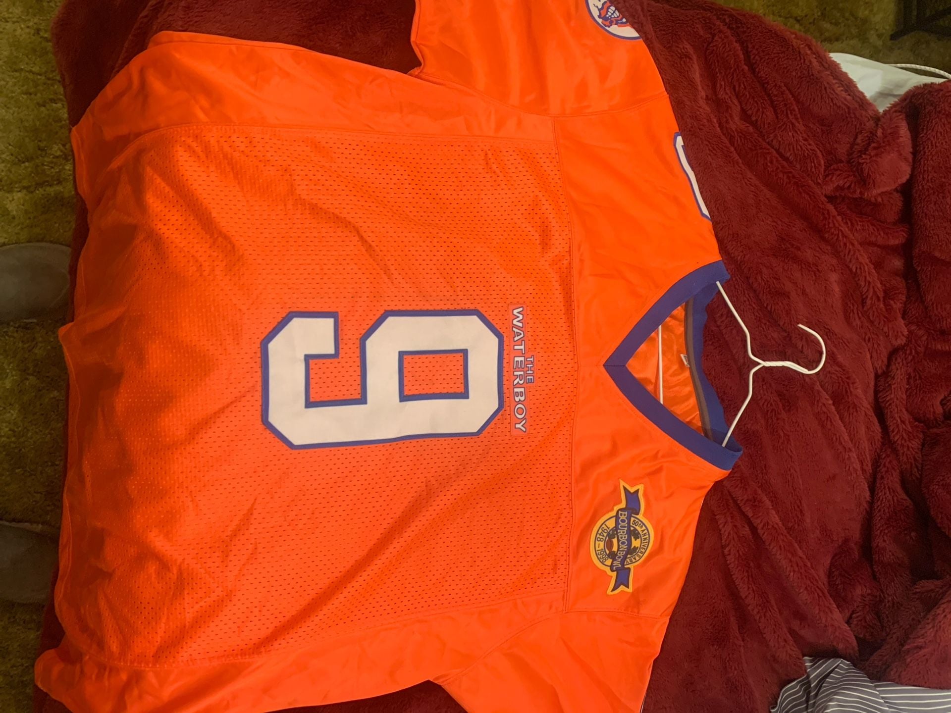 Bobby Boucher #9 SCLSU Mud Dogs The Waterboy Football Jersey XL 2