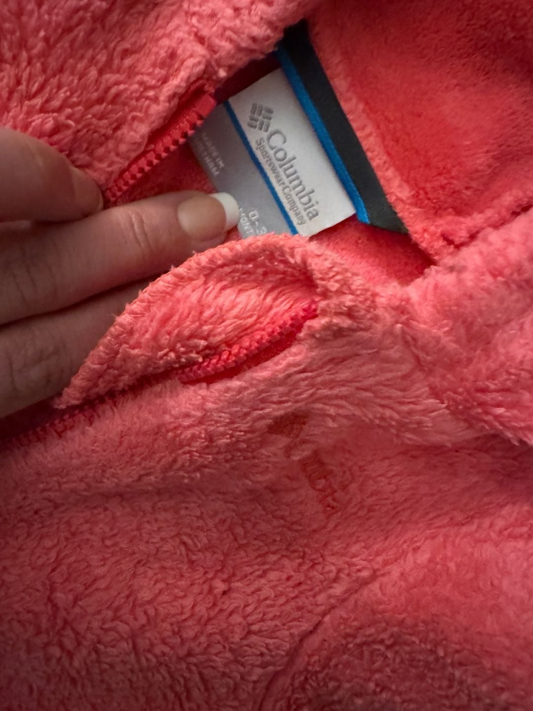 Columbia Tiny Bear II Fleece Bunting Baby Hooded Pram 0-3 Months Pink 4