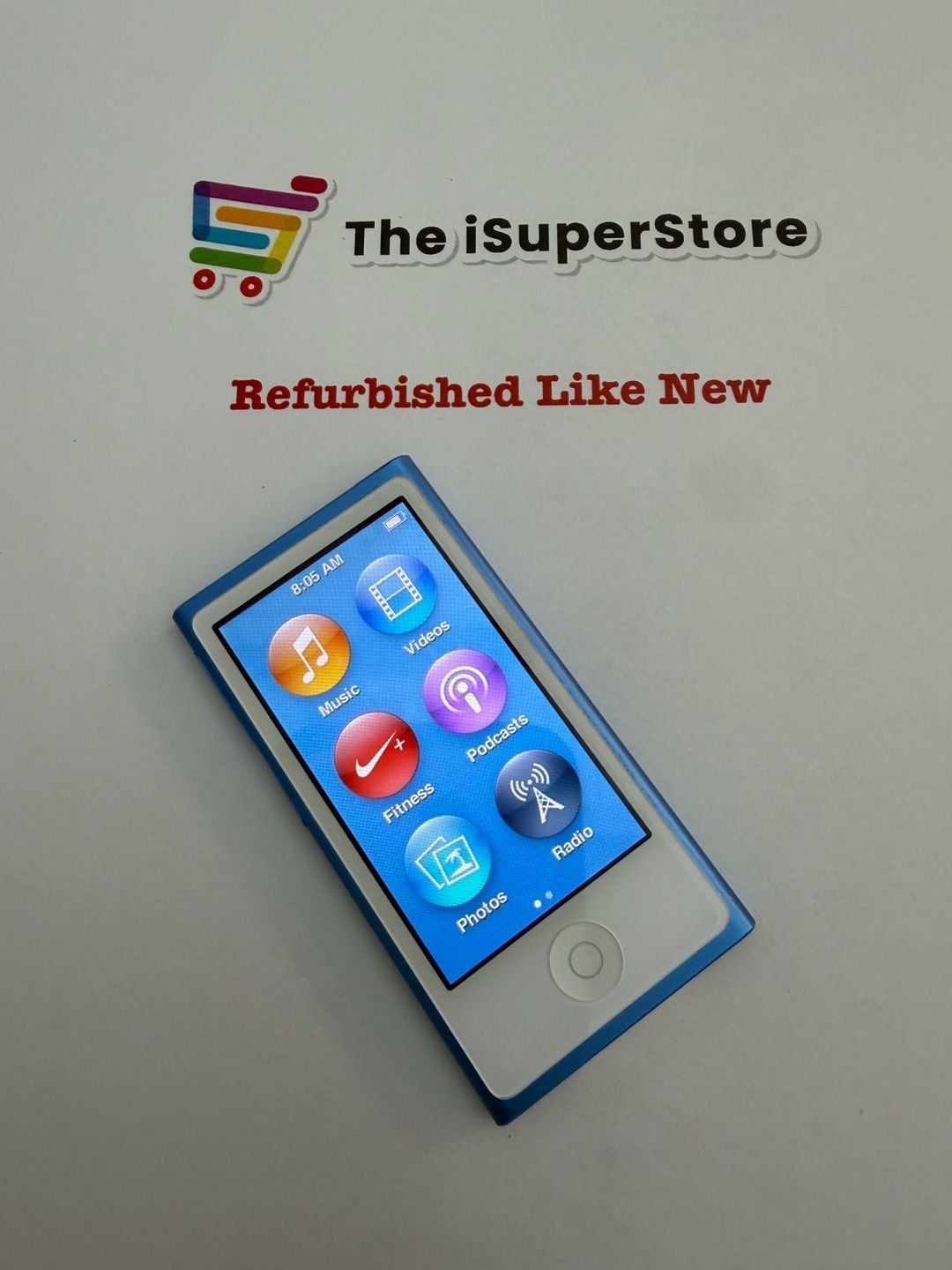 Apple iPod Nano 7th Generation 16GB Blue Refurbished with Accessories 2
