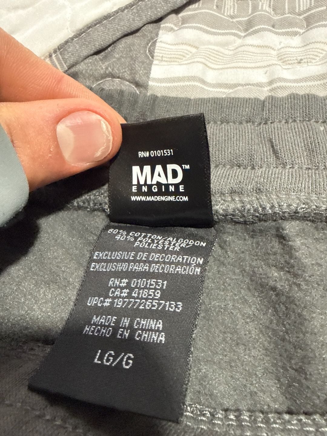 The Nightmare Before Christmas Jack Skellington "I Am Your Worst Nightmare" Jogger Sweatpants 6