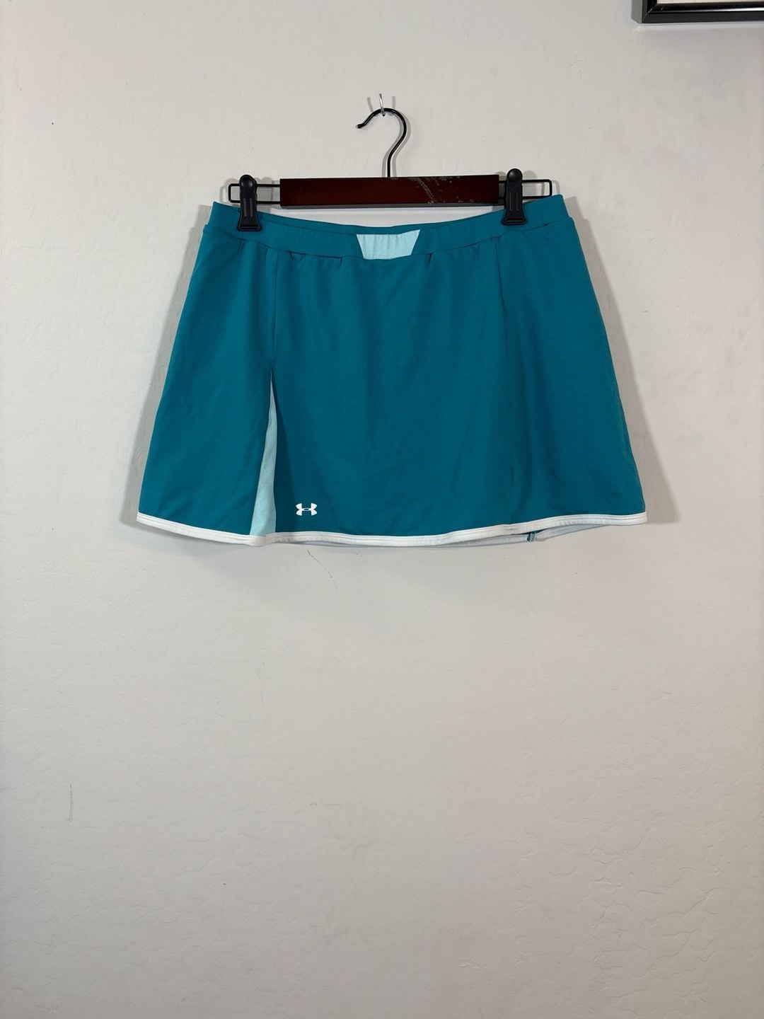 Under Armour Women's Teal Blue Performance Tennis Golf Skort Size Large 2