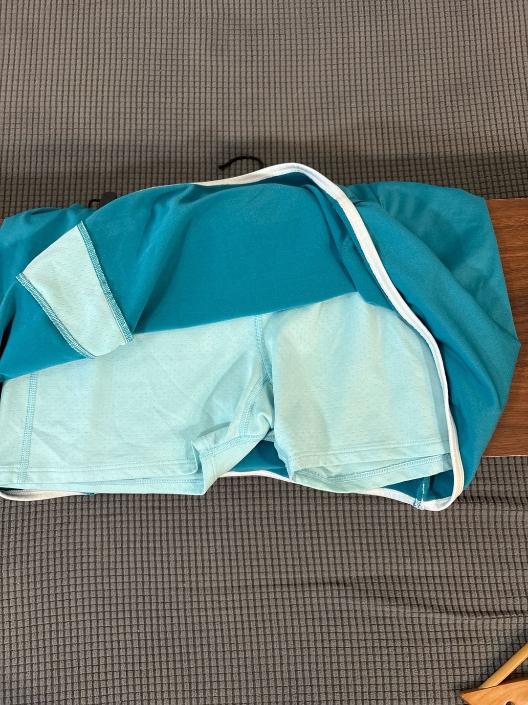 Under Armour Women's Teal Blue Performance Tennis Golf Skort Size Large 4
