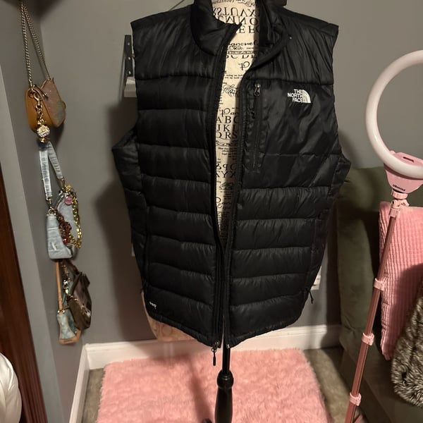The North Face Men's Aconcagua 550 Down Puffer Vest Black Size XL