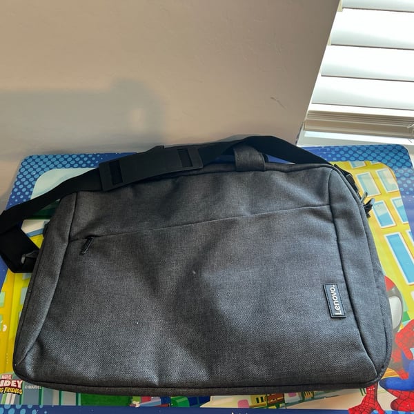 Lenovo 15.6 Inch Laptop Casual Toploader T210 Case Messenger Bag Grey