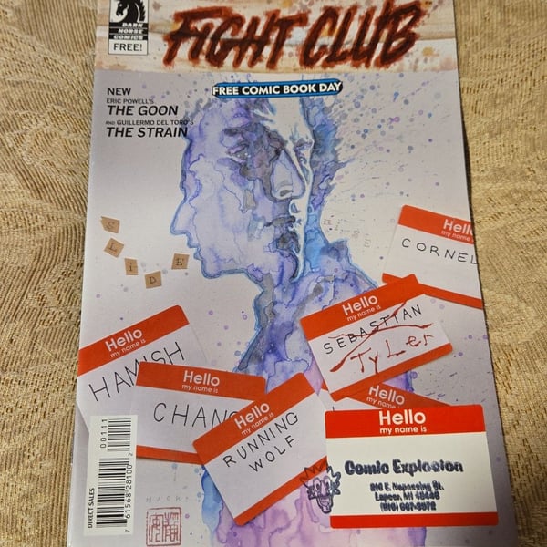 Fight Club / The Goon / The Strain - Free Comic Book Day 2015