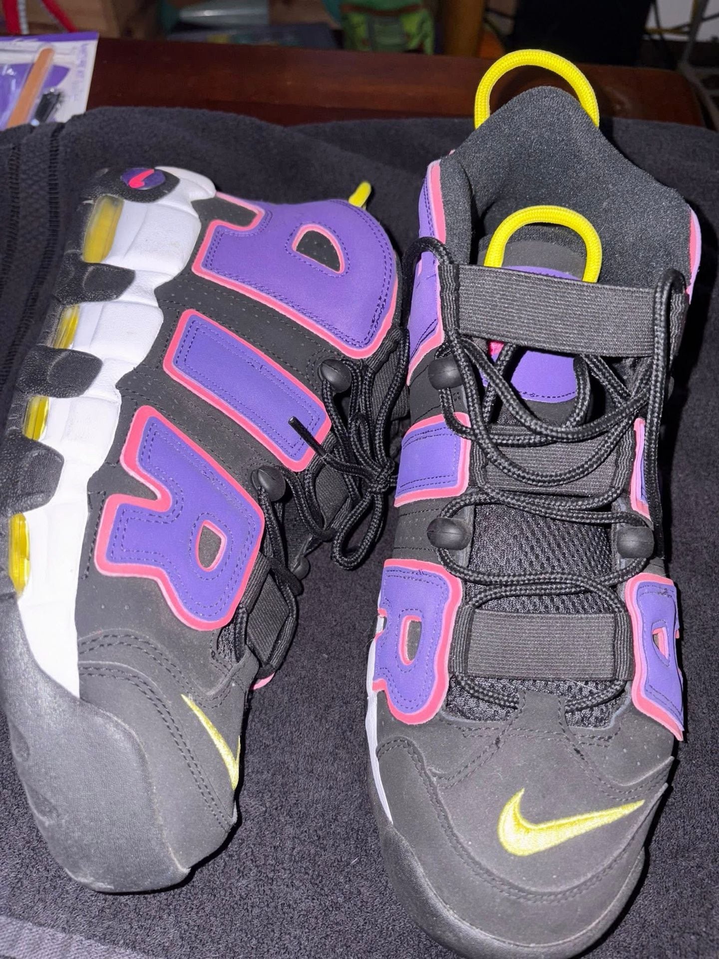 Nike Air More Uptempo '96 Black Court Purple Hyper Pink DZ5278-001 4
