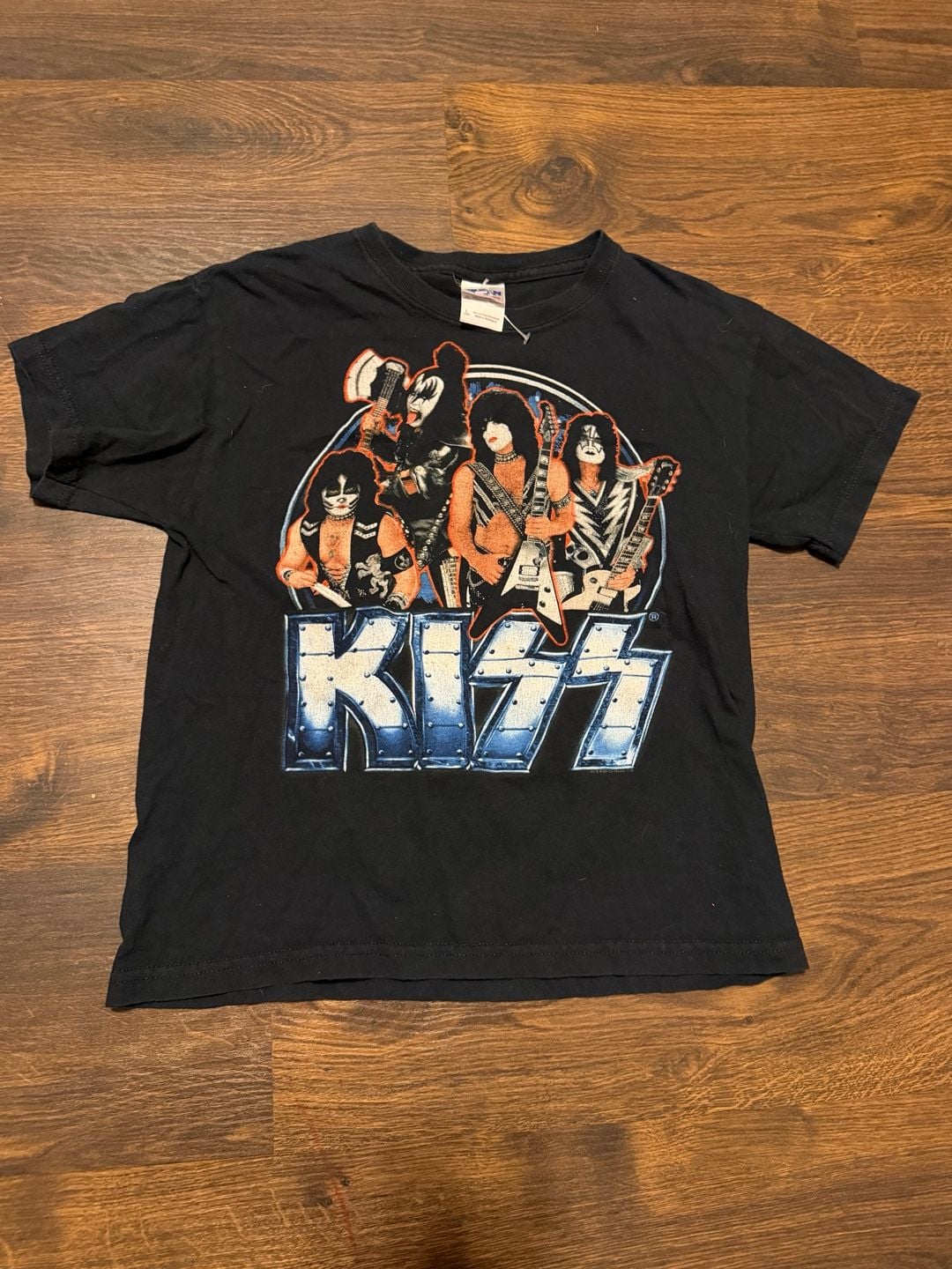 KISS 2012 The Tour Concert Graphic T-Shirt Youth Large 2