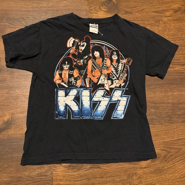 KISS 2012 The Tour Concert Graphic T-Shirt Youth Large