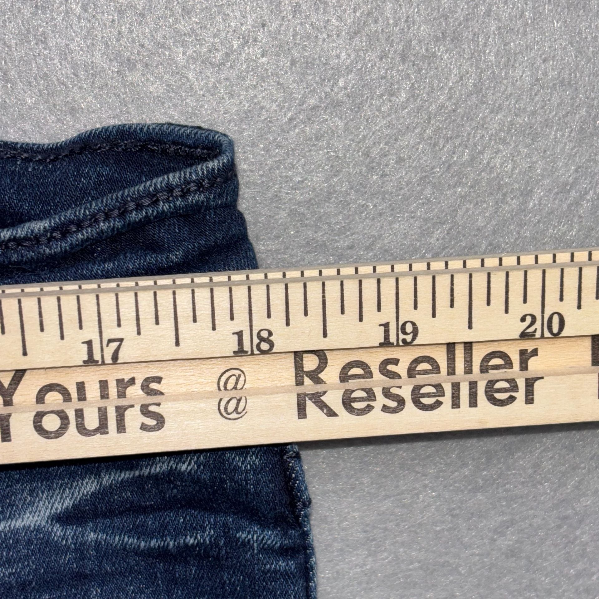 Rock & Republic Men's Straight Fit Stretch Denim Jeans 36x30 Blue Wash 13