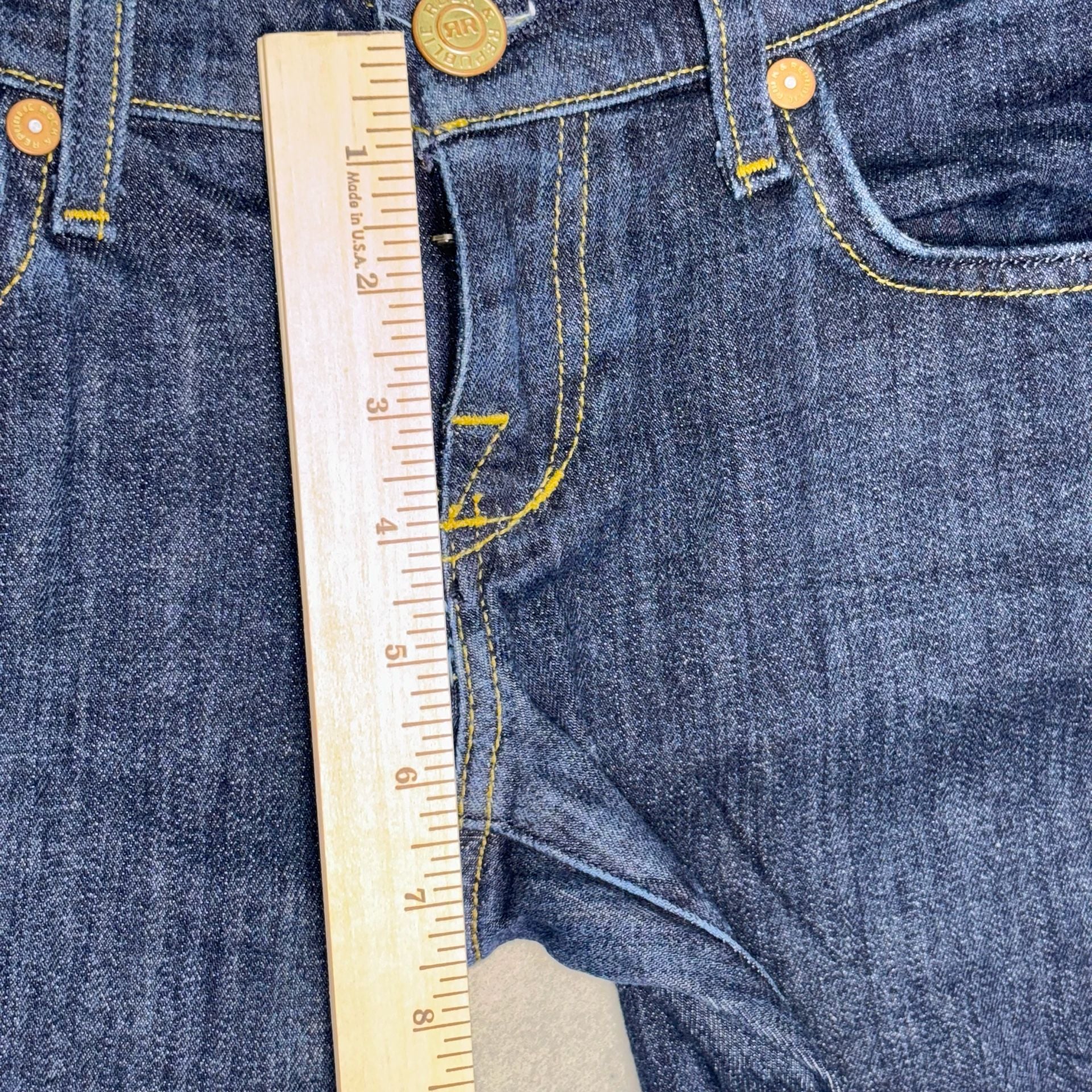Rock & Republic Women's 26 Kasandra Dark Wash Bootcut Denim Jeans 18