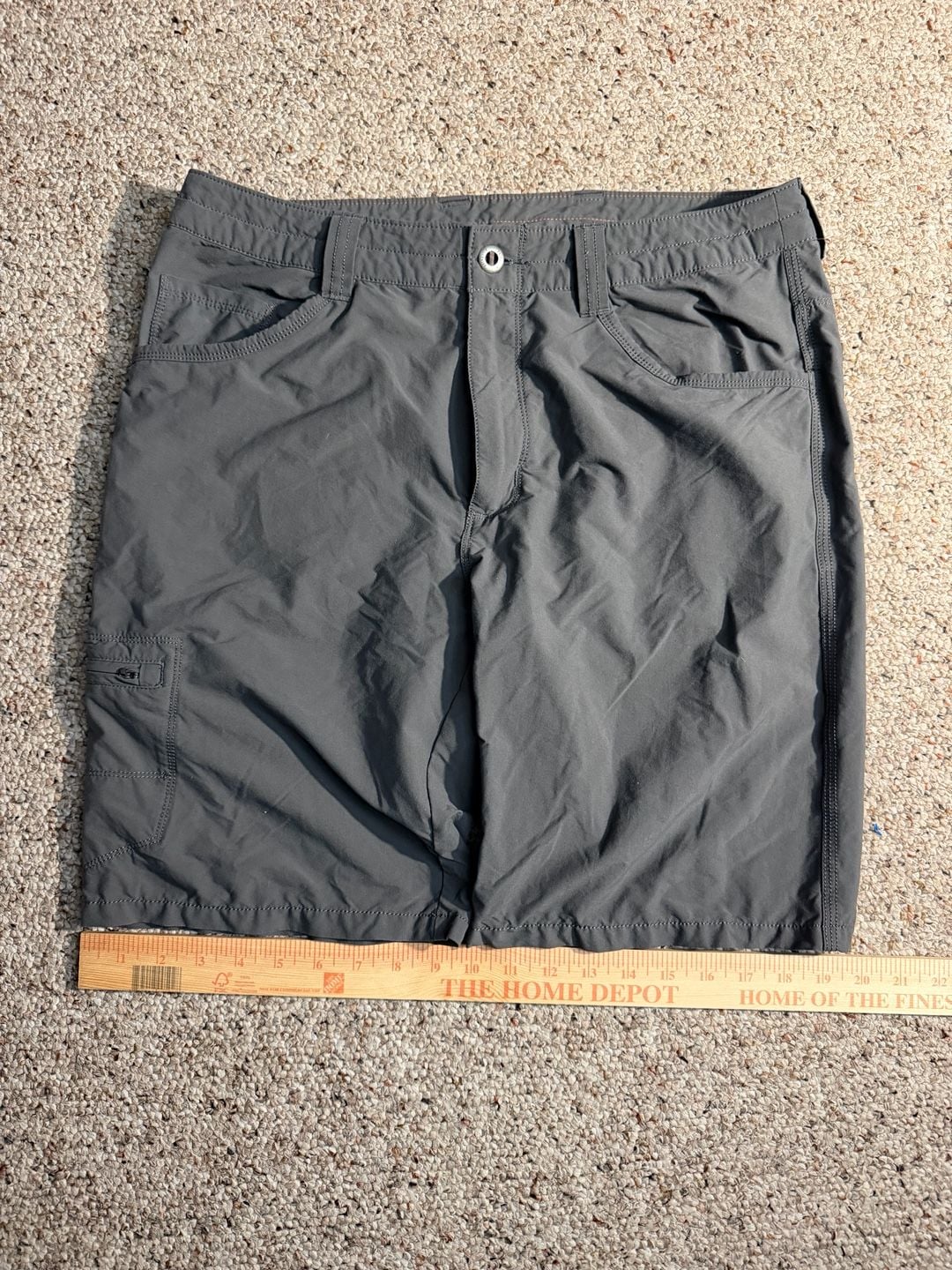 Patagonia Men's Quandary Shorts Forge Grey Size 34 2