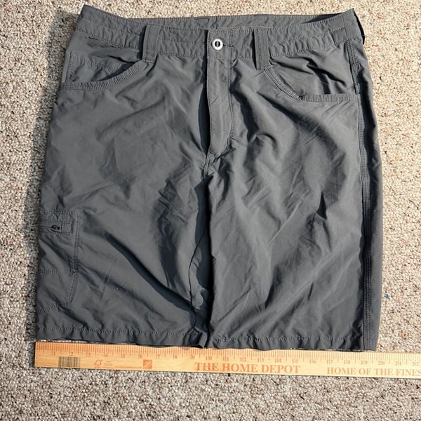 Patagonia Men's Quandary Shorts Forge Grey Size 34