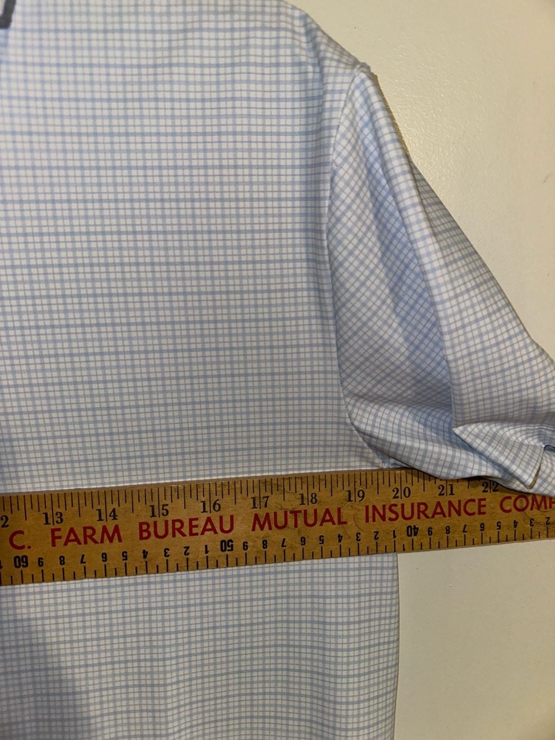 Twillory Performance Fabric Tailored Fit Short Sleeve Polo Shirt Blue Medium 4