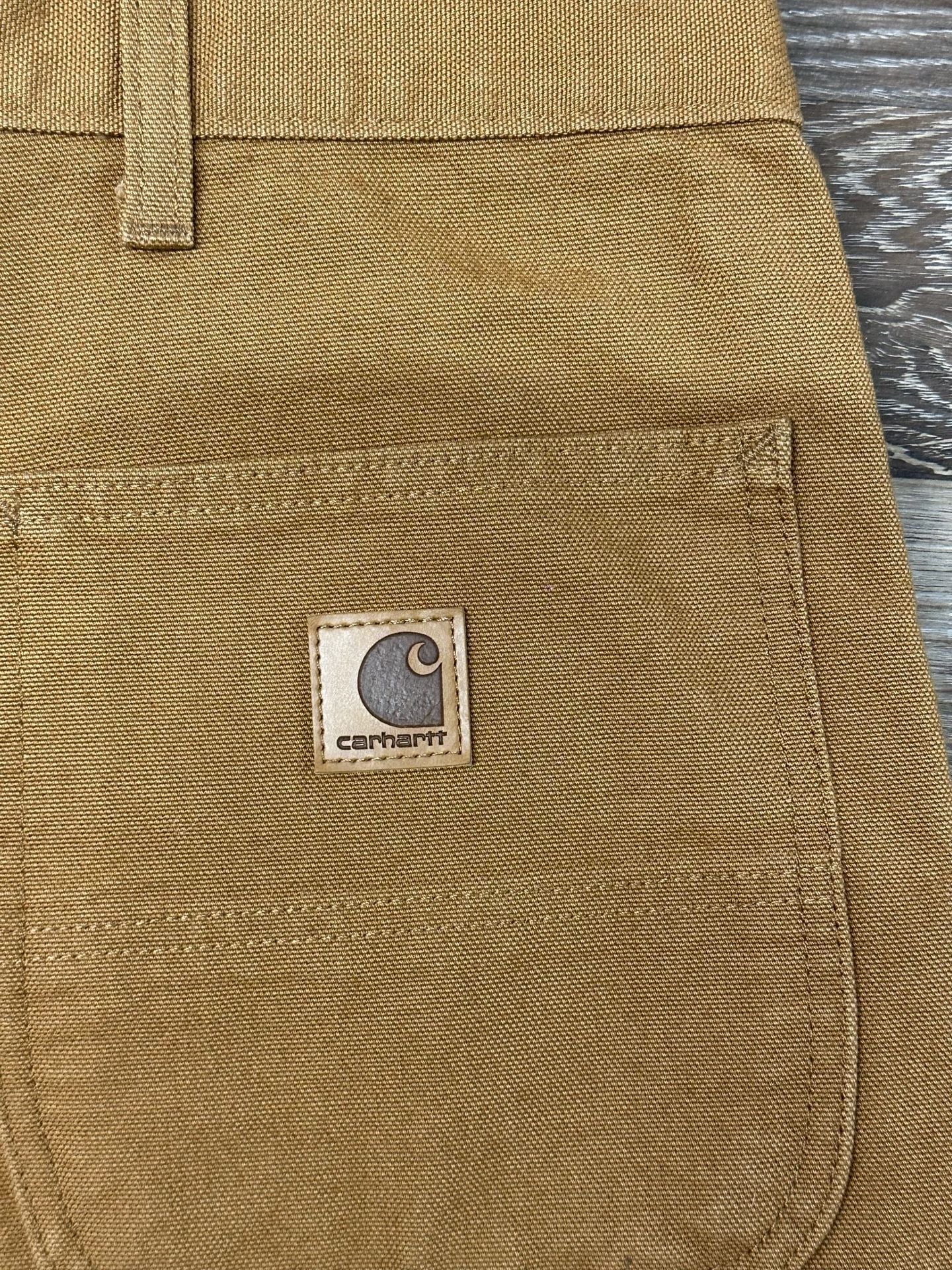 Carhartt BN0011-M B11 Loose Fit Washed Duck Utility Work Pant Brown 44x36 4