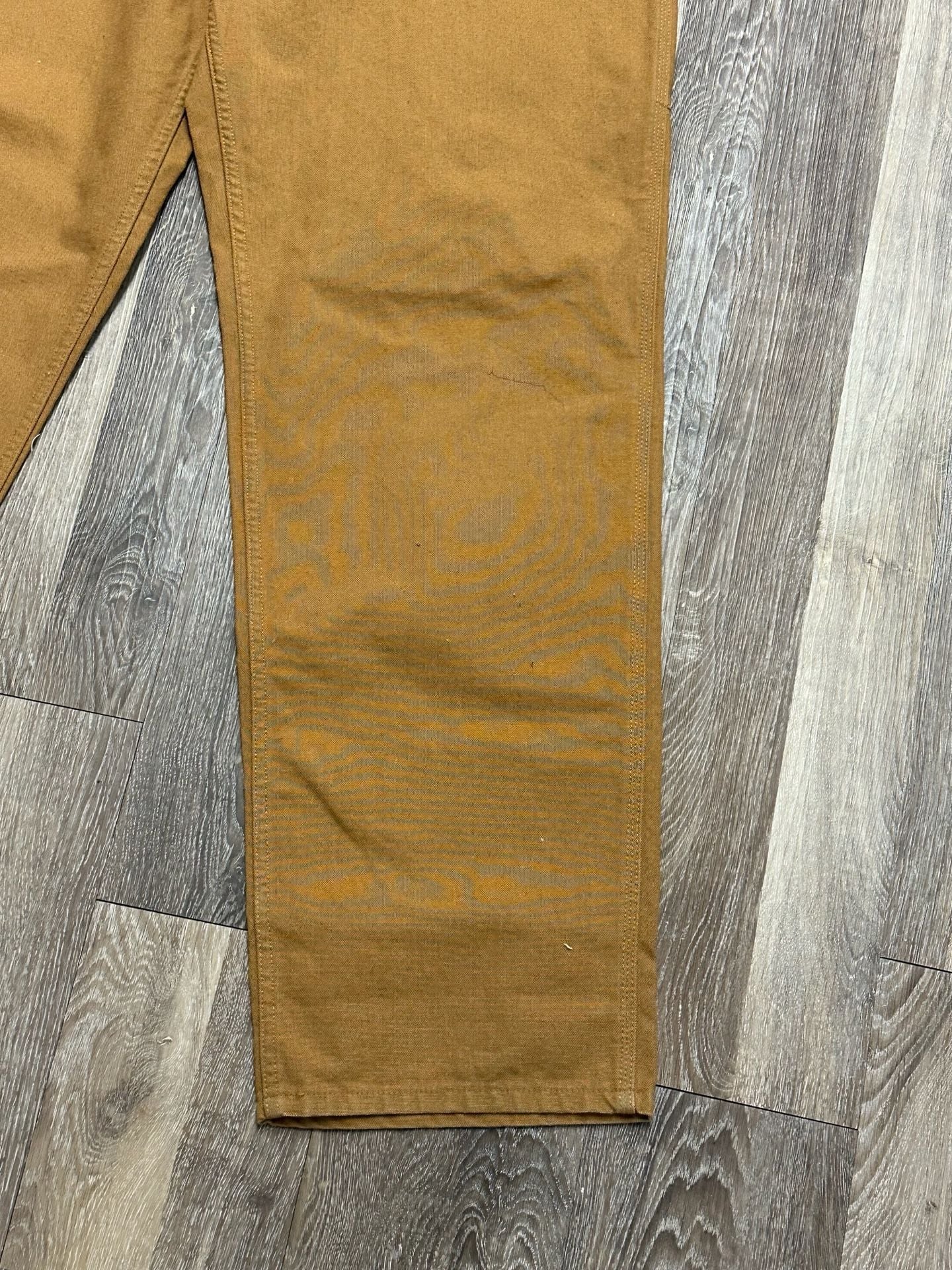 Carhartt BN0011-M B11 Loose Fit Washed Duck Utility Work Pant Brown 44x36 8