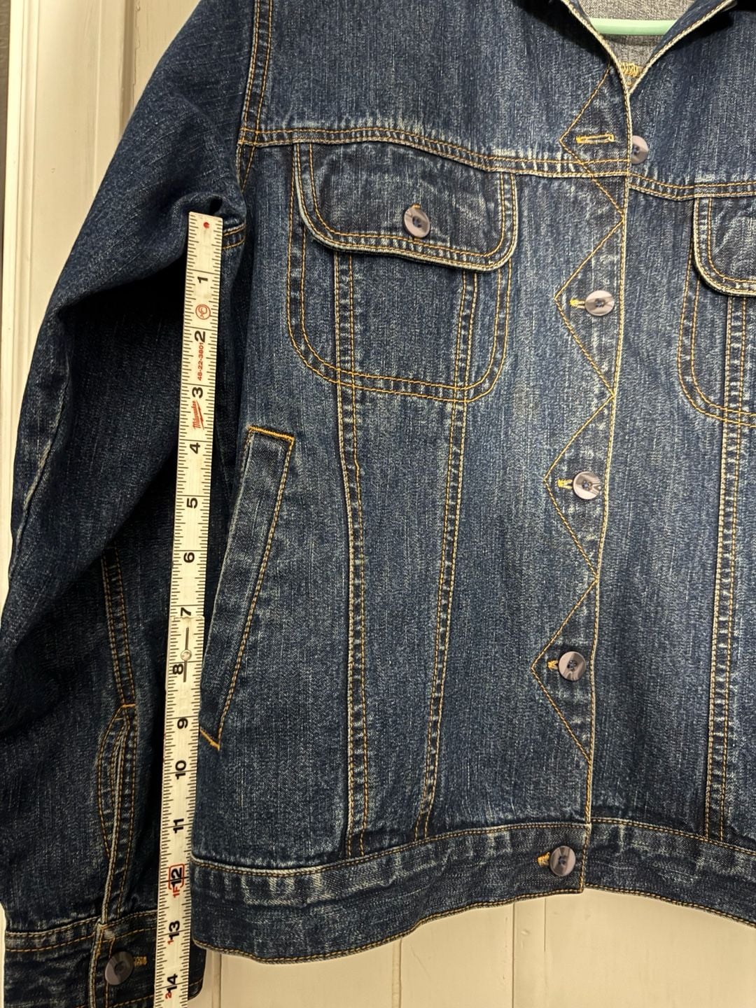 Vintage Medlar Fashions Ltd Dark Wash Denim Jacket Sample 5