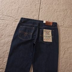 NWT Double RL RRL Low Straight Selvedge Denim Jeans 4