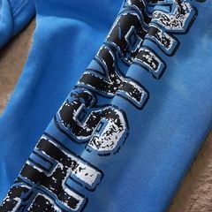That's A Awful Lot Of Cough Syrup Blue Flame Sweatpants 3