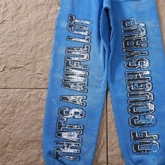 That's A Awful Lot Of Cough Syrup Blue Flame Sweatpants 5
