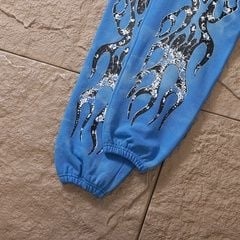 That's A Awful Lot Of Cough Syrup Blue Flame Sweatpants 8