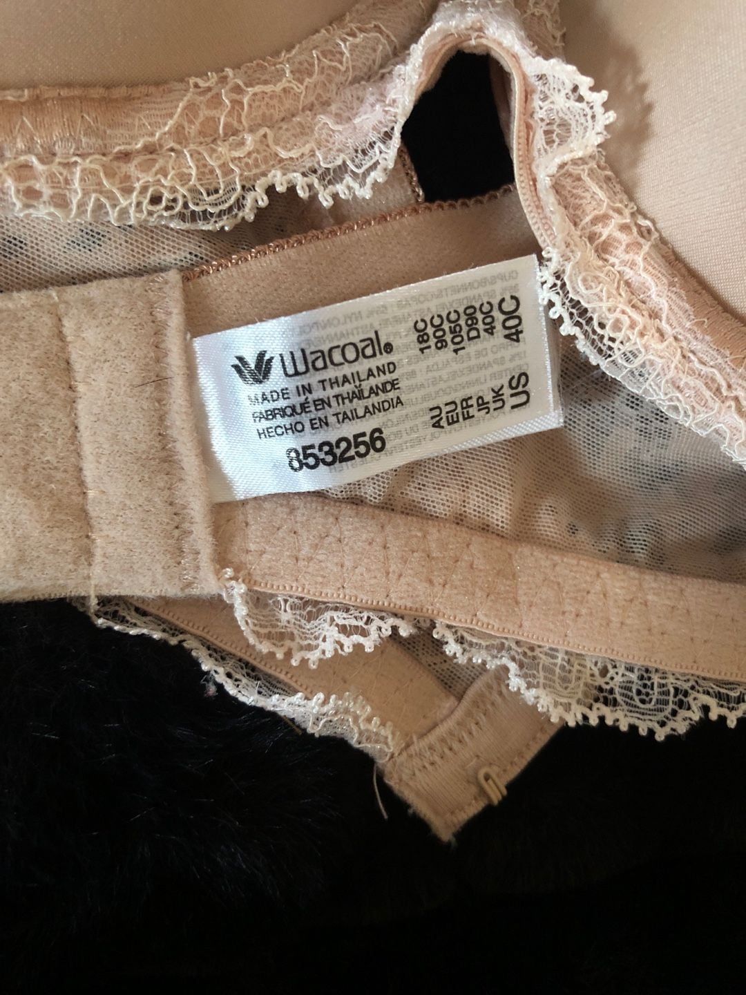 Wacoal Lace Finesse T-Shirt Bra 853256 Nude 40C 3
