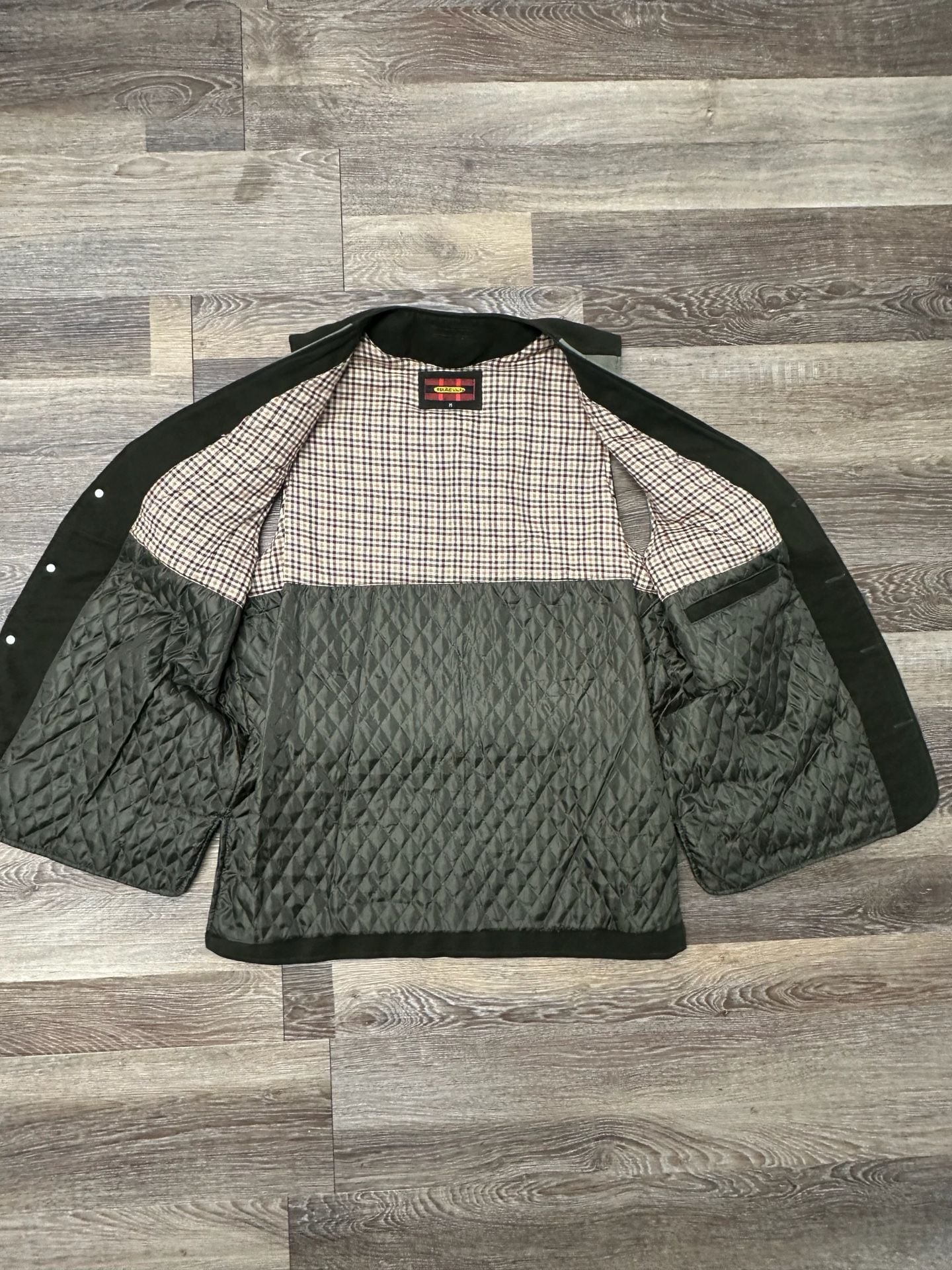 Braeval Artemis Moleskin Hunting Vest Loden Green Mens Size Medium 5