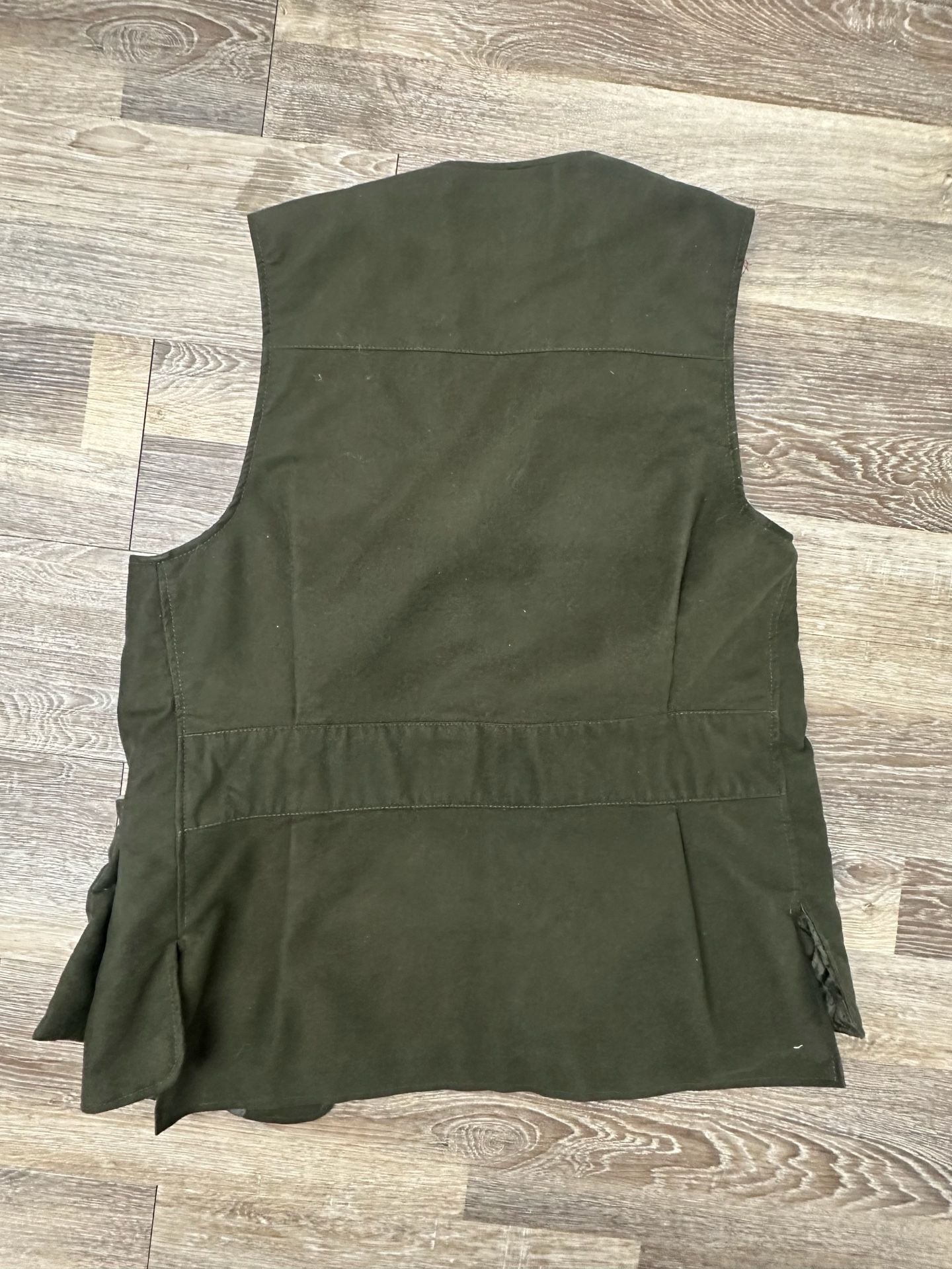 Braeval Artemis Moleskin Hunting Vest Loden Green Mens Size Medium 6