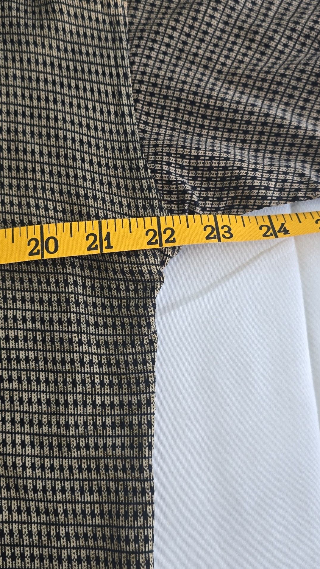 Vintage Cricketeer Mercerized Cotton Knit Polo Shirt XL Brown Black Pattern 5