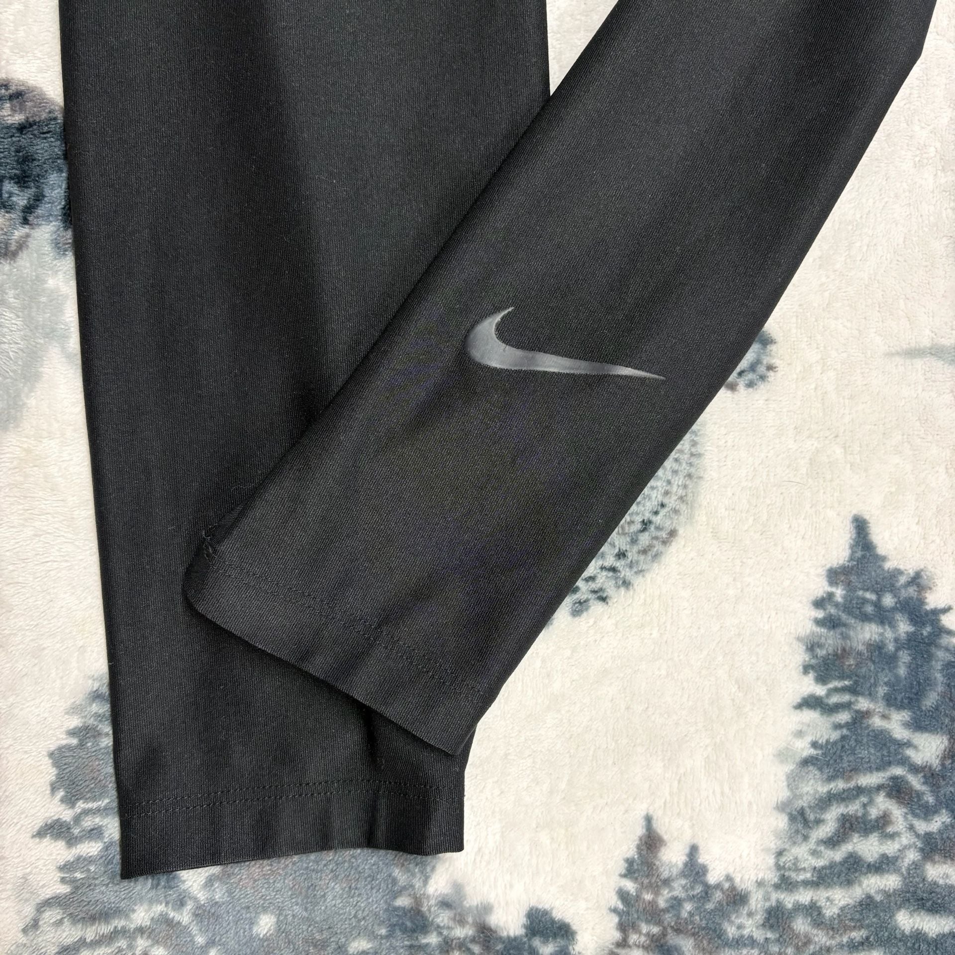 Nike Women's Dri-FIT High Waisted Full Length Black Leggings 5