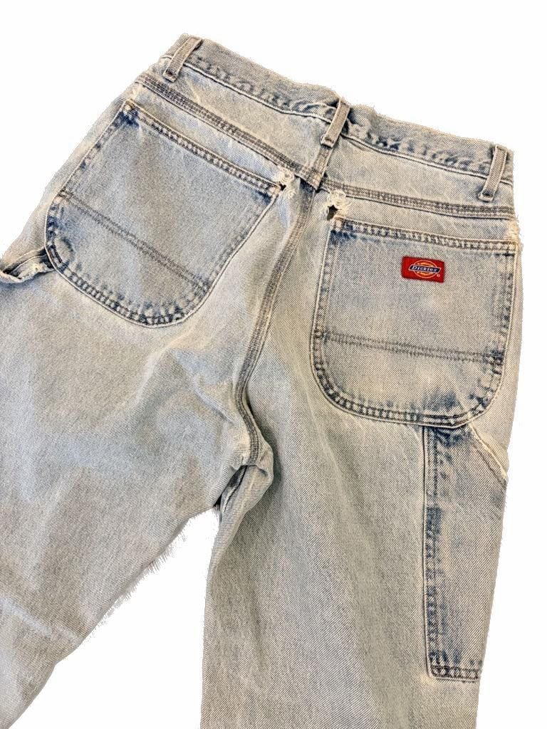 Vintage Dickies Light Wash Carpenter Denim Workwear Jeans 2
