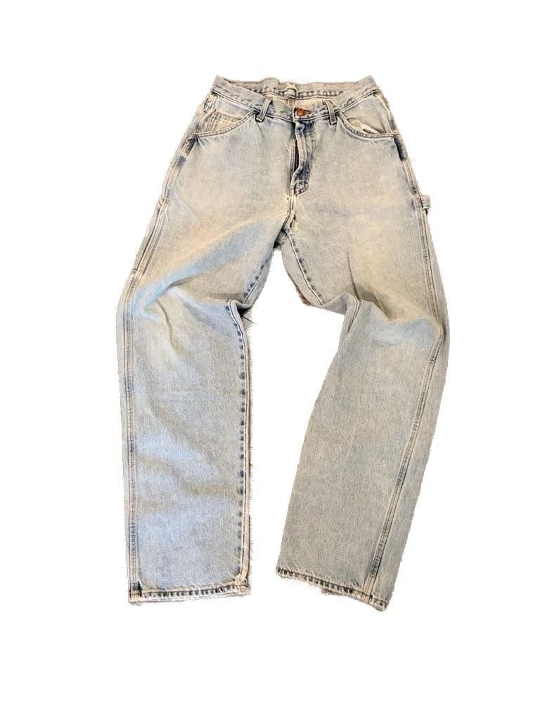 Vintage Dickies Light Wash Carpenter Denim Workwear Jeans 3
