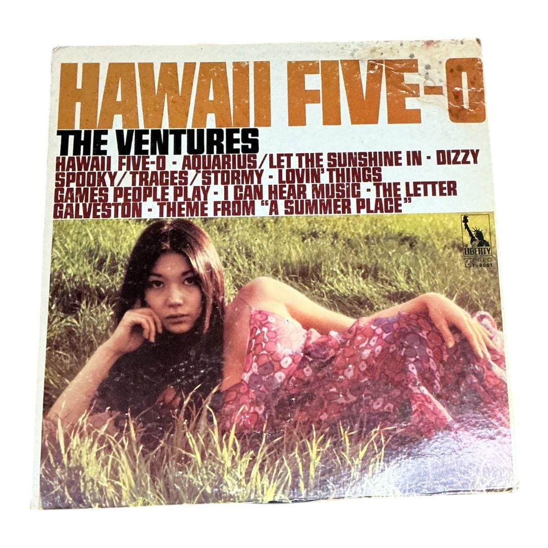 💟The Ventures Hawaii Five-O 1969 Vinyl LP LST-8061 Stereo 1