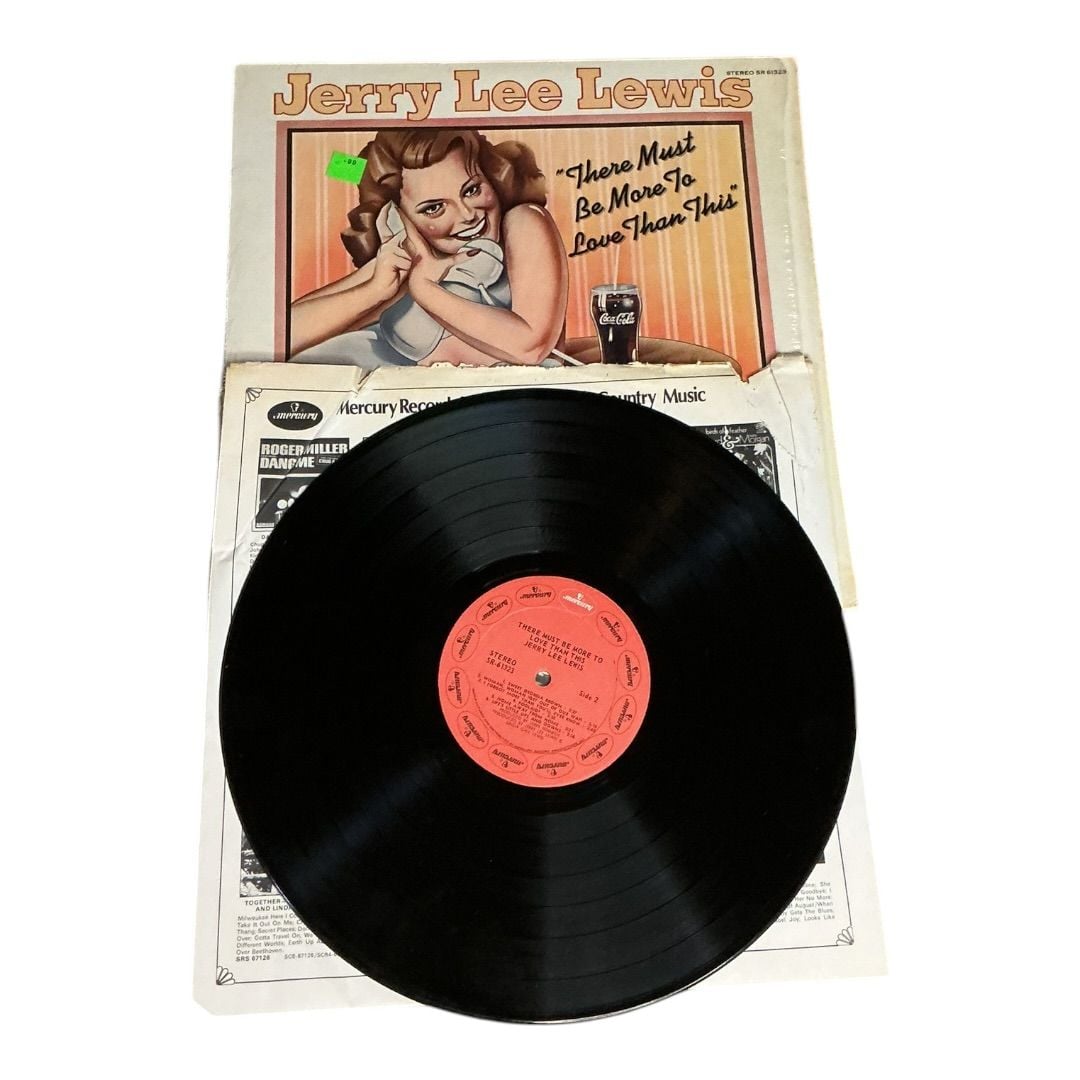 💟Jerry Lee Lewis - There Must Be More To Love Than This Vinyl LP 1970 4