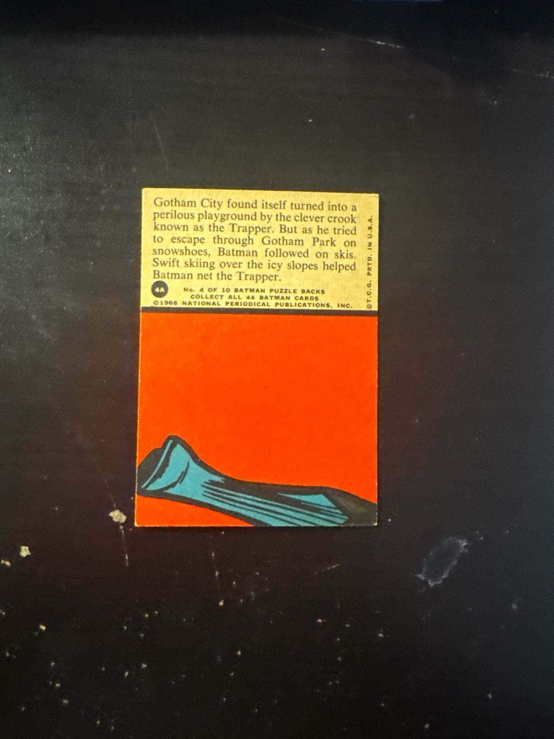 1966 BATMAN A SER #4A TARGET OF THE TRAPPER PSA 3 3