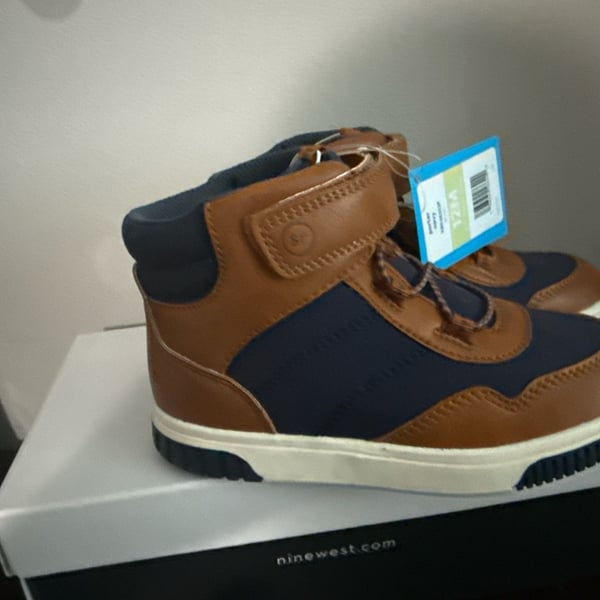 Stride Rite porter navy big boys boots