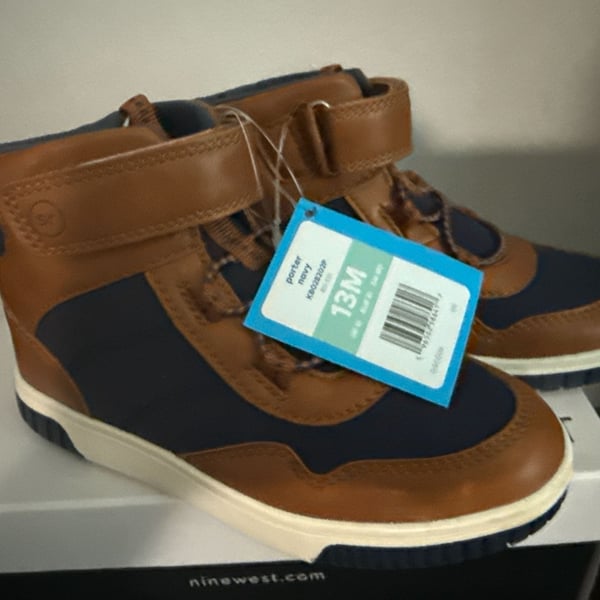 Stride Rite porter navy big boys boots